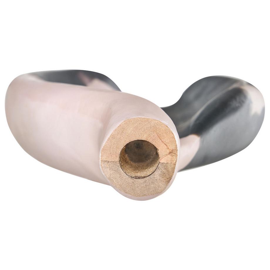 Beliani Vase décoratif en Manguier Rétro LAGOS  