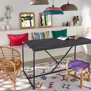 La Redoute Intérieurs Miroir carré en rotin H52 cm  