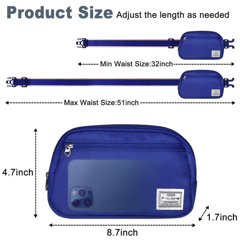 Only-bags.store Sport Crossbody Tasche mit verstellbarem Gurt  