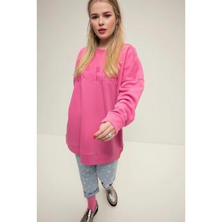 Studio Untold  Sweatshirt, oversized, Stick-Statement, Rundhals, Langarm 