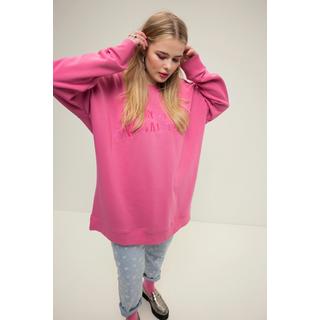 Studio Untold  Sweatshirt, oversized, Stick-Statement, Rundhals, Langarm 