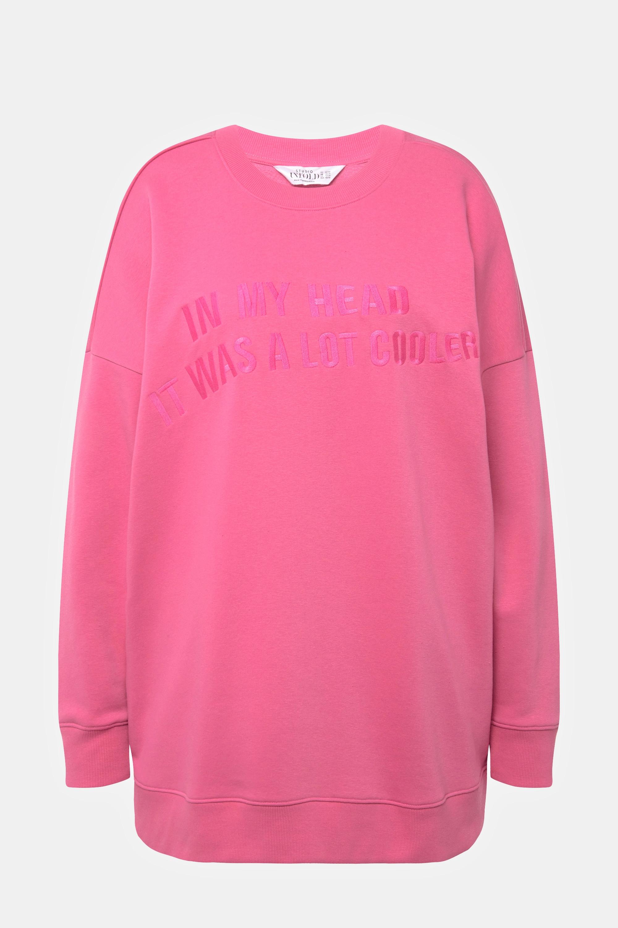 Studio Untold  Sweatshirt, oversized, Stick-Statement, Rundhals, Langarm 