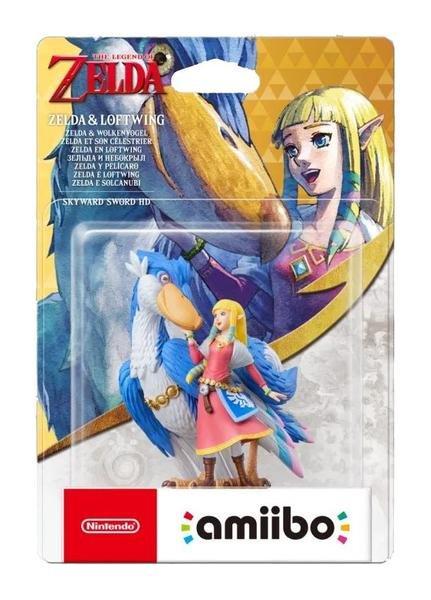 Nintendo  Amiibo Figur: Zelda & Wolkenvogel (Zelda Skyward Sword) 