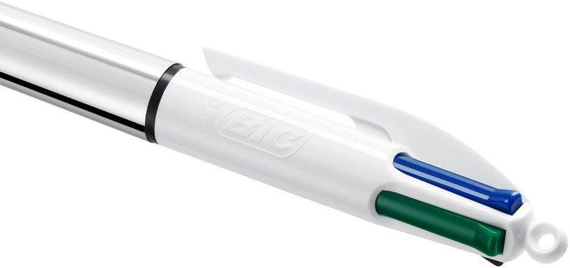 BiC BIC Kugelschreiber Shine 1mm 902128 4-farbig, 20 Stück  