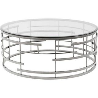 KARE Design Table basse Jupiter Argent 100x100  