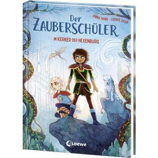 Der Zauberschüler (Band 5) - Im Kerker der Hexenburg Taube, Anna; Loewe Erstes Selberlesen (Hrsg.); Daub, Leonie (Illustrationen) Couverture rigide 