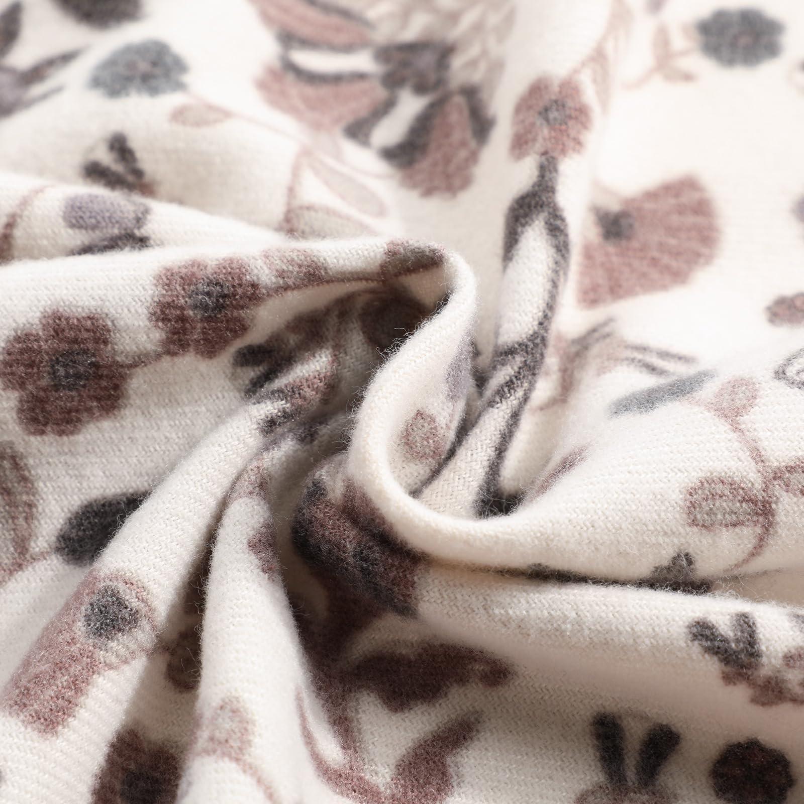 Only-bags.store Morbida Calda Stola Autunno Inverno Stampa Sciarpa Lunga  