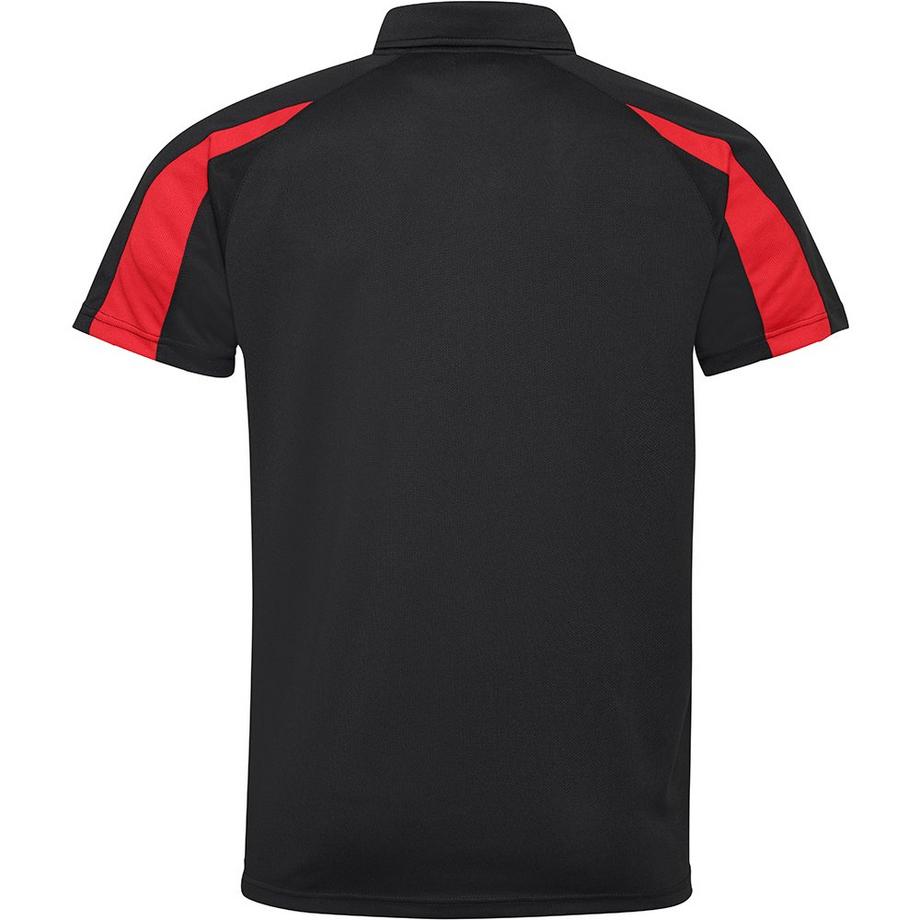 AWDis Kurzarm Polo Shirt mit Kontrast Panel  