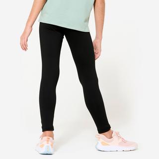 DOMYOS  Legging chaud fille synthétique respirant - S500 noir 