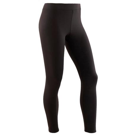 DOMYOS  Legging chaud fille synthétique respirant - S500 noir 
