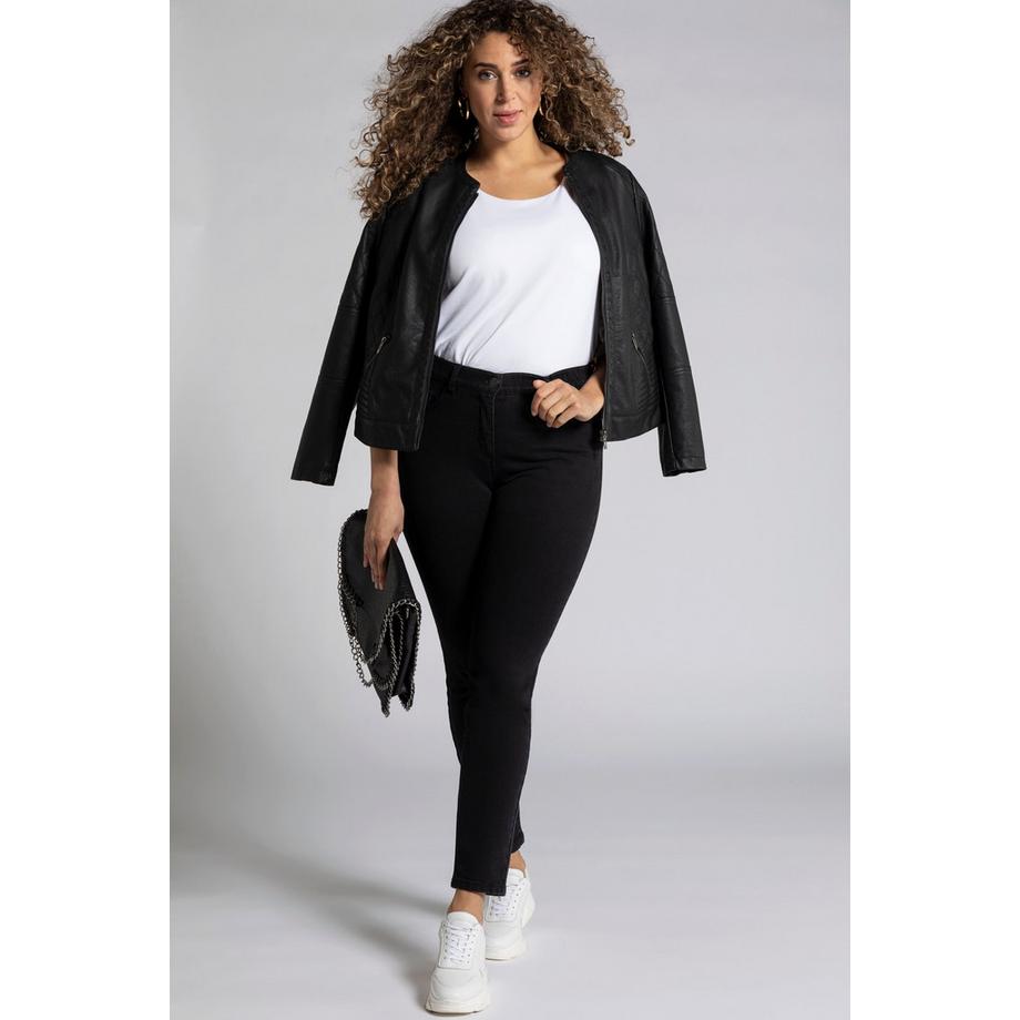 Ulla Popken Jean Sarah Skinny Taille Haute 5 Poches  