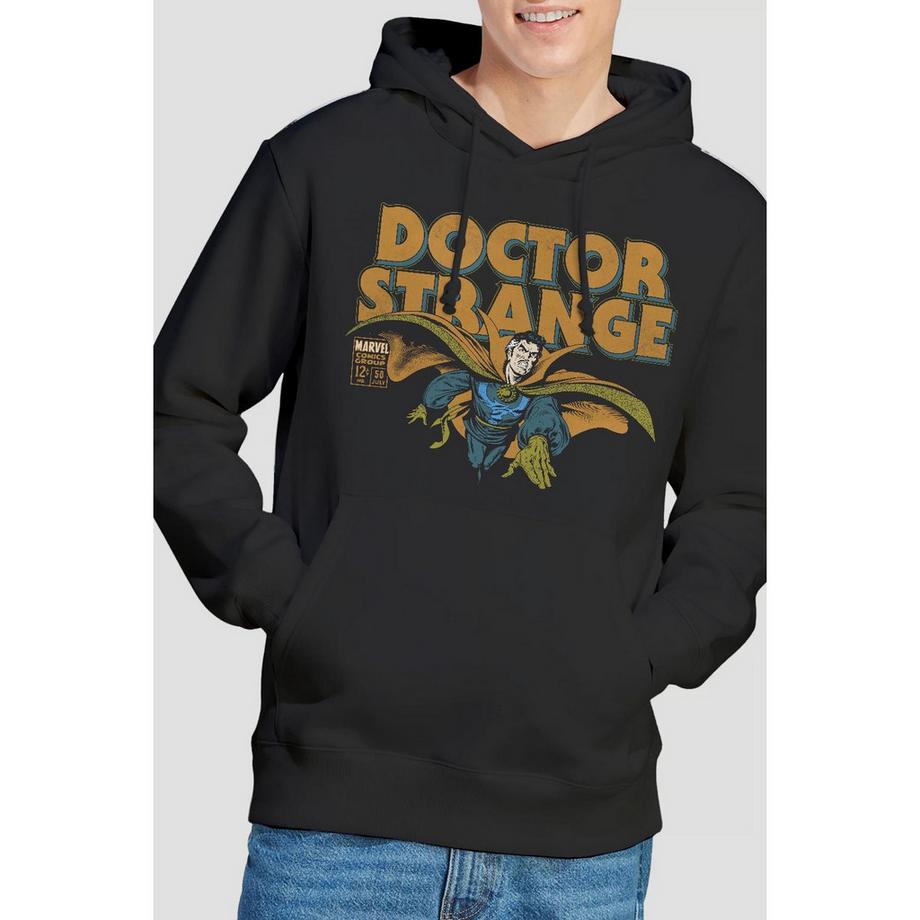 MARVEL Doctor Strange Stampa Grafica Felpa con Cappuccio  