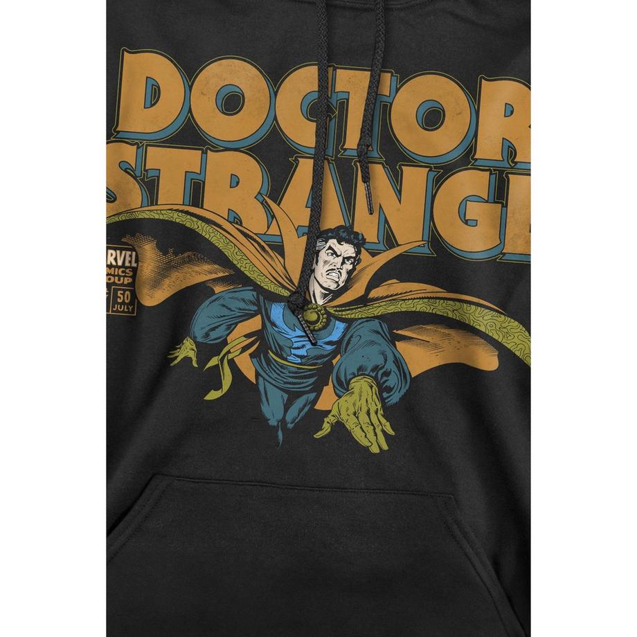 MARVEL Doctor Strange Stampa Grafica Felpa con Cappuccio  