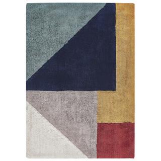 Beliani Tapis en Coton Moderne JALGAON  