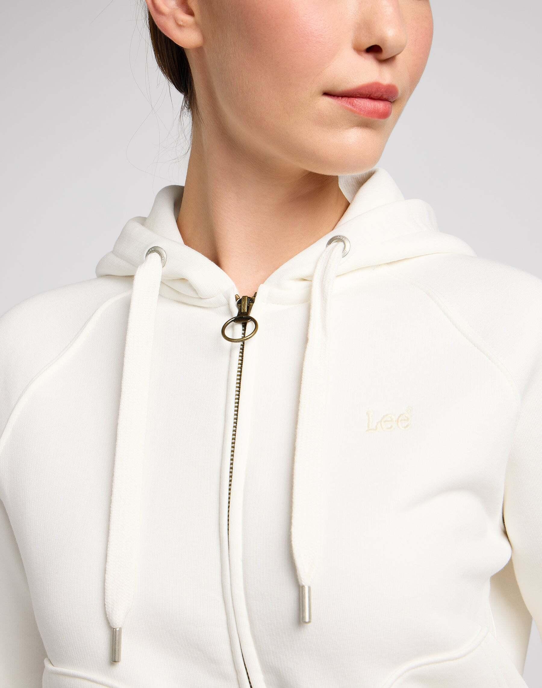 Lee  Sweatshirt Zip Through Hoodie 