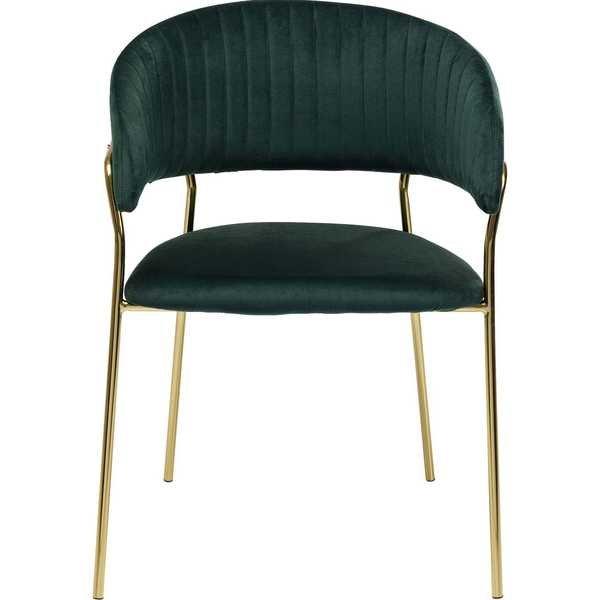 KARE Design Fauteuil Belle vert (lot de 2)  