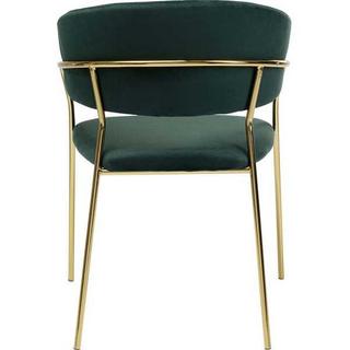 KARE Design Fauteuil Belle vert (lot de 2)  