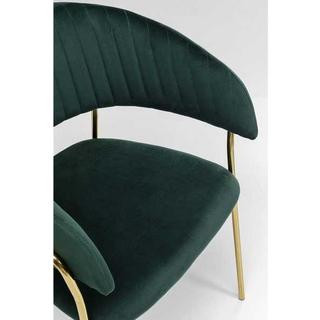 KARE Design Fauteuil Belle vert (lot de 2)  