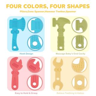 Activity-board  Beißring für Babys, Kauspielzeug, Greifspielzeug, Beißspielzeug 