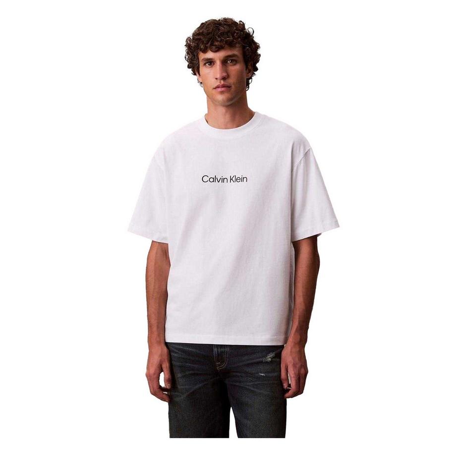 Calvin Klein T-Shirt Oversize Col Rond  