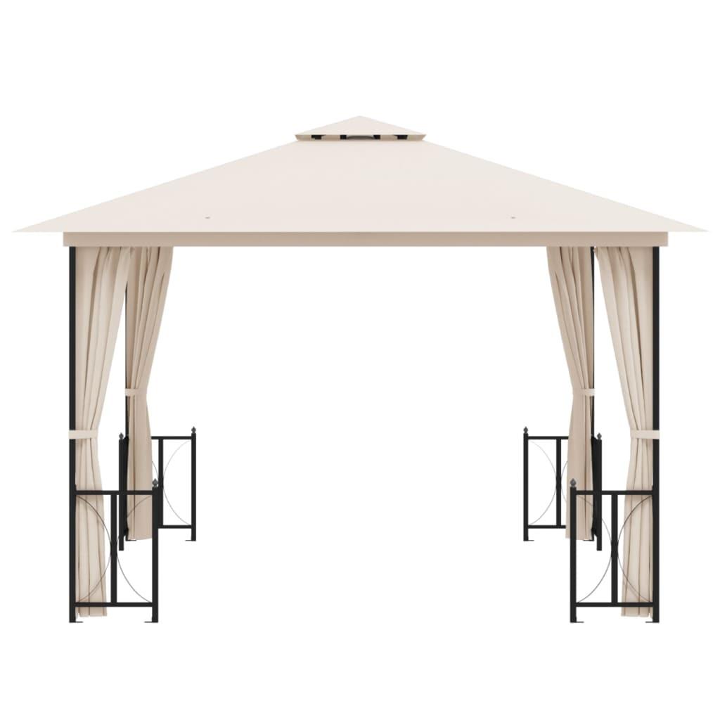 VidaXL gazebo Tessuto  