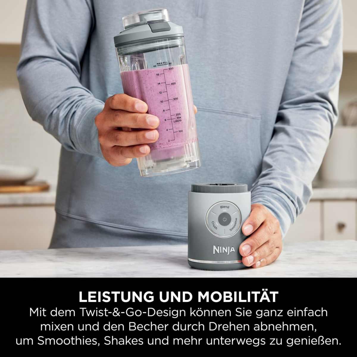 Ninja Frullatore a batteria BC251EUSL Blast Max  