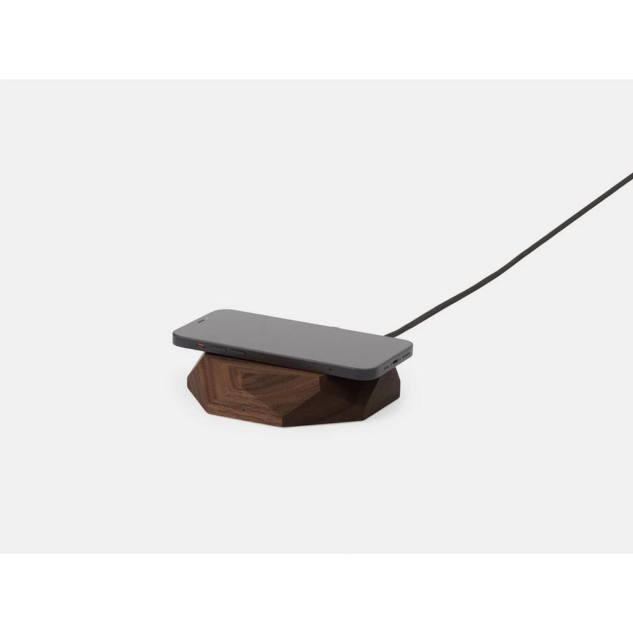 Oakywood  Bloc de charge géométrique - Chargeur de téléphone portable sans fil 