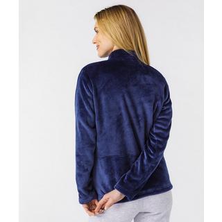 Damart  Fleece-Strickjacke mit Reißverschluss 