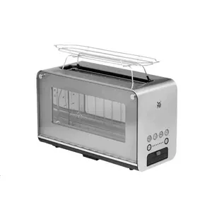 Lono - Glas-Toaster mit Brötchenaufsatz
