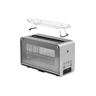 WMF Lono - Glas-Toaster mit Brötchenaufsatz  