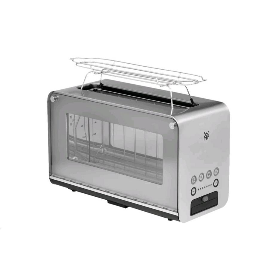 WMF Lono - Glas-Toaster mit Brötchenaufsatz  
