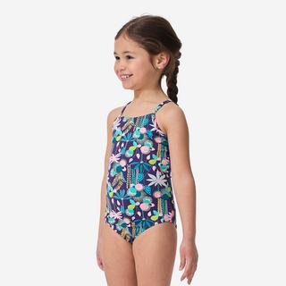 DECATHLON  Maillot de bain Hanalei Surf Fille Polyester 