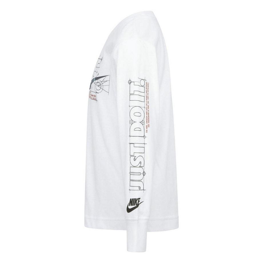 NIKE  Maglietta Planimetria Manica Lunga 
