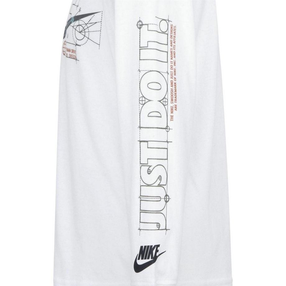 NIKE  Maglietta Planimetria Manica Lunga 