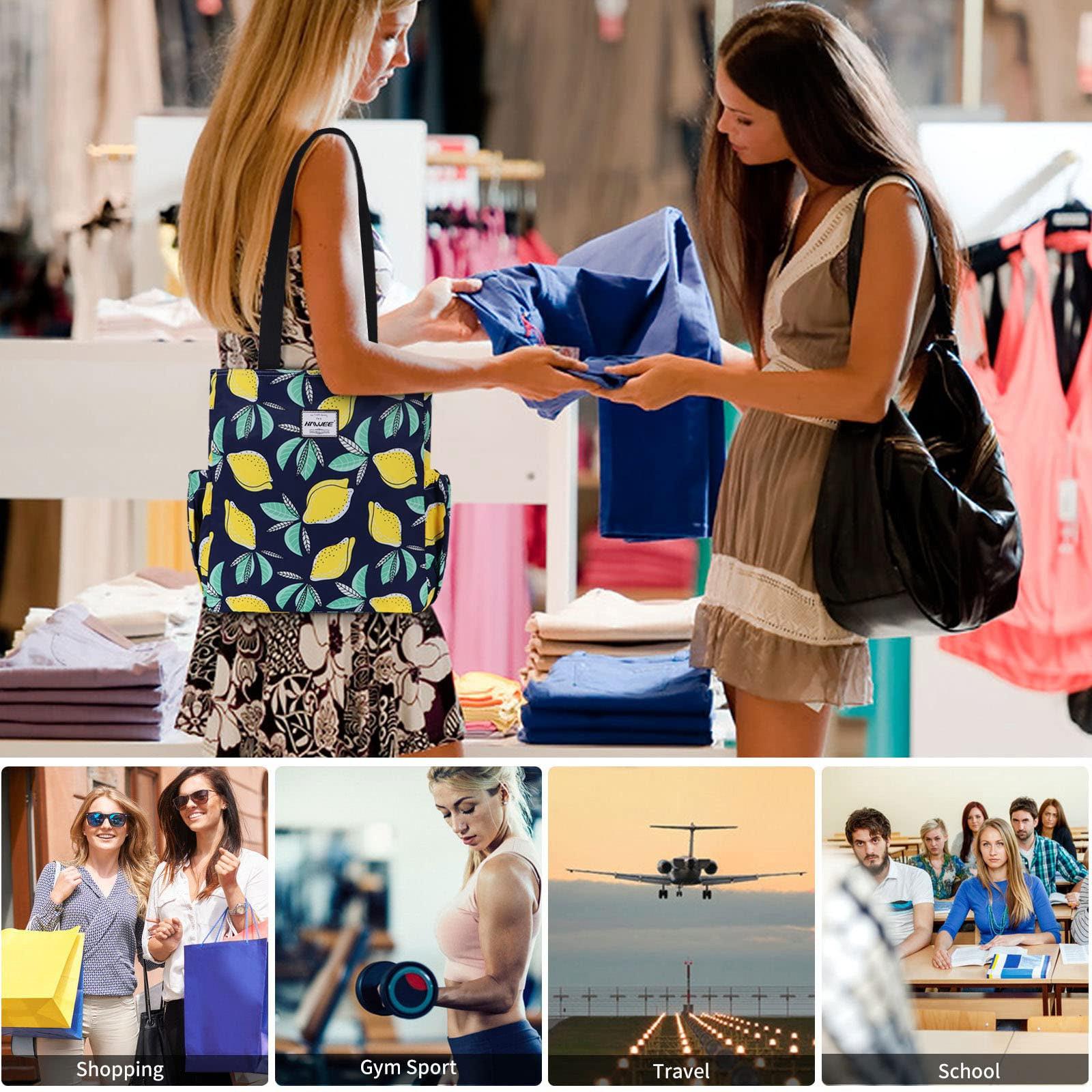 Only-bags.store Modische Reissverschluss Lässige Umhängetasche Grosse Einkaufstasche  