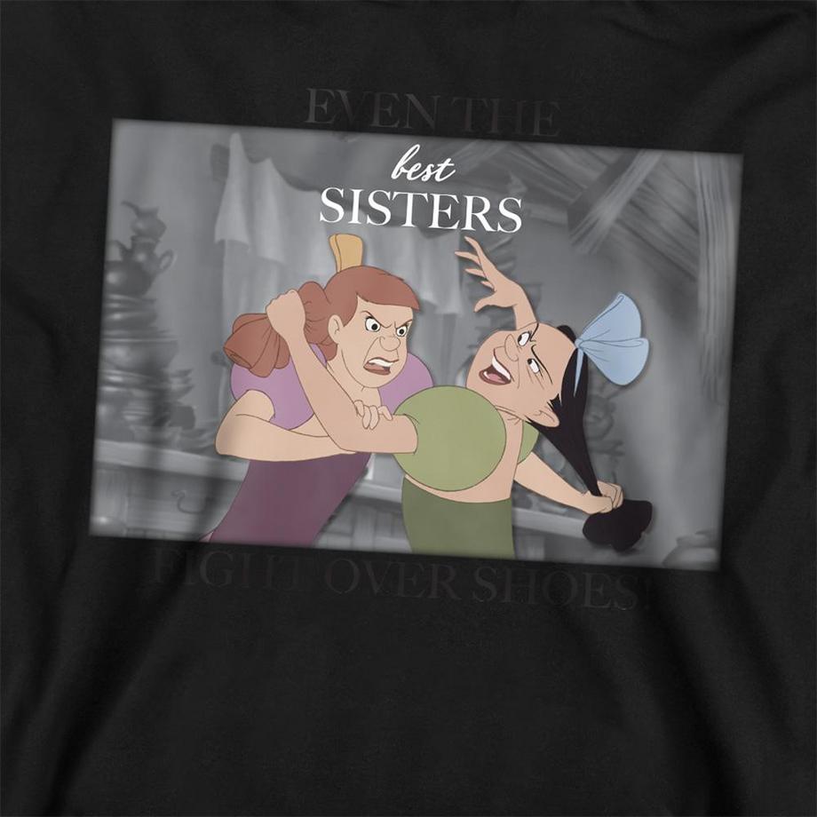 Cinderella  Sweat À Capuche Motif Anastasia Et Drizella Even The Best Sisters 