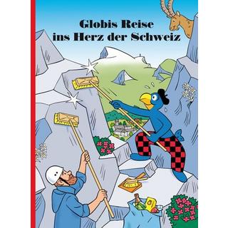 Globis Reise ins Herz der Schweiz Lendenmann, Jürg; Schmid, Heiri (Illustrationen) Couverture rigide 