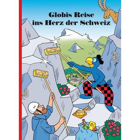 Globis Reise ins Herz der Schweiz Lendenmann, Jürg; Schmid, Heiri (Illustrationen) Gebundene Ausgabe 