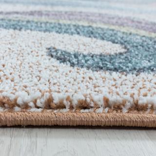 Paco Home Kinderteppich Einhorn Hell  