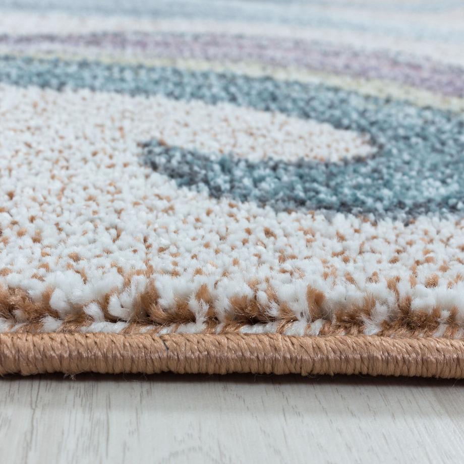 Paco Home Lumière de la licorne du tapis pour enfants  