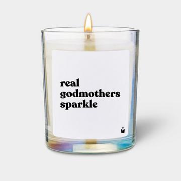 Duftkerze Woody real godmothers sparkle