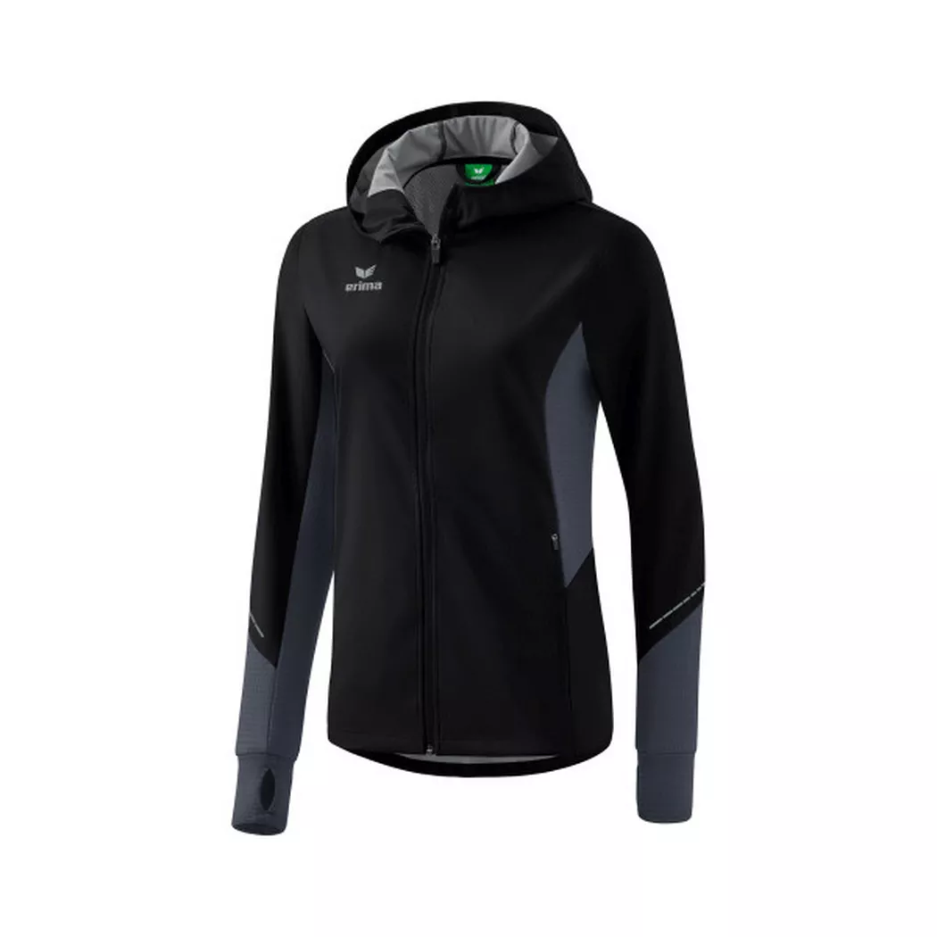 Erima - trainingsjacke damen racing, für Damen, Schwarz, Größe 44
