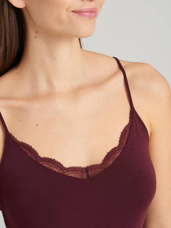 Schiesser Top Spaghetti Modal Seta  