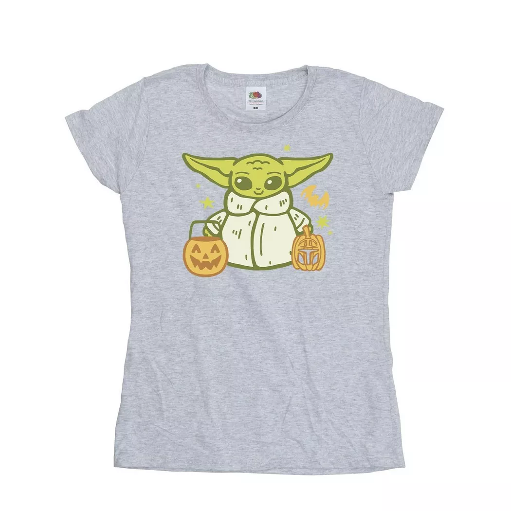 STAR WARS - Trick Or Treat TShirt, für Damen, Grau, Größe S