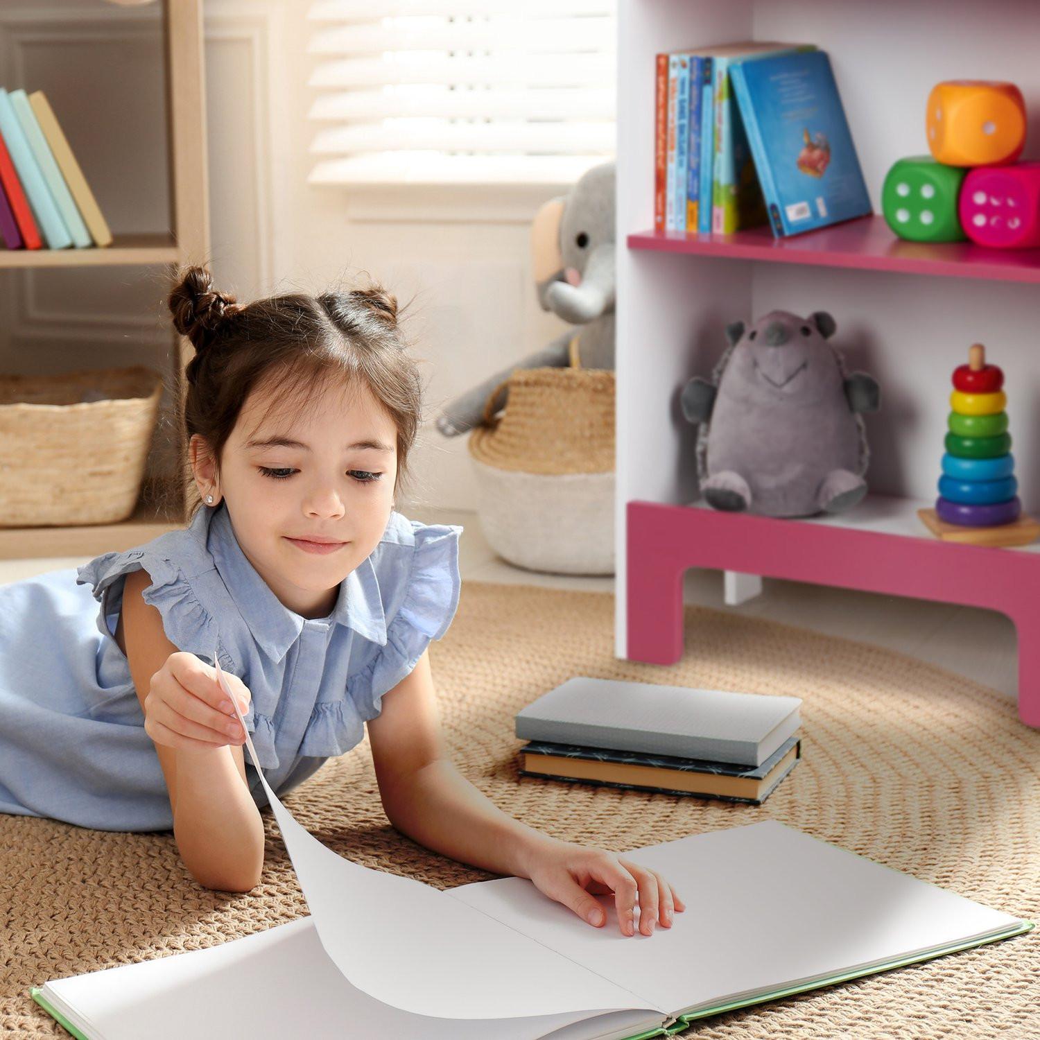 Northix Kinderregale für Spielzeug und Bücher  