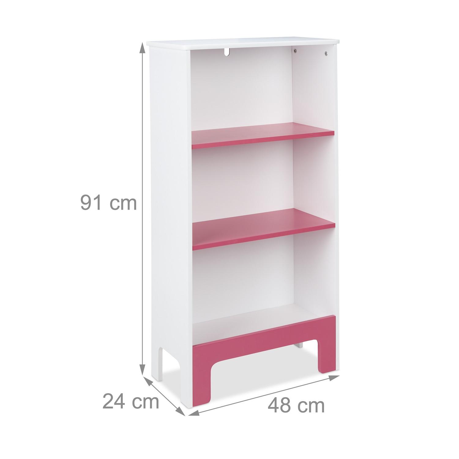 Northix Kinderregale für Spielzeug und Bücher  