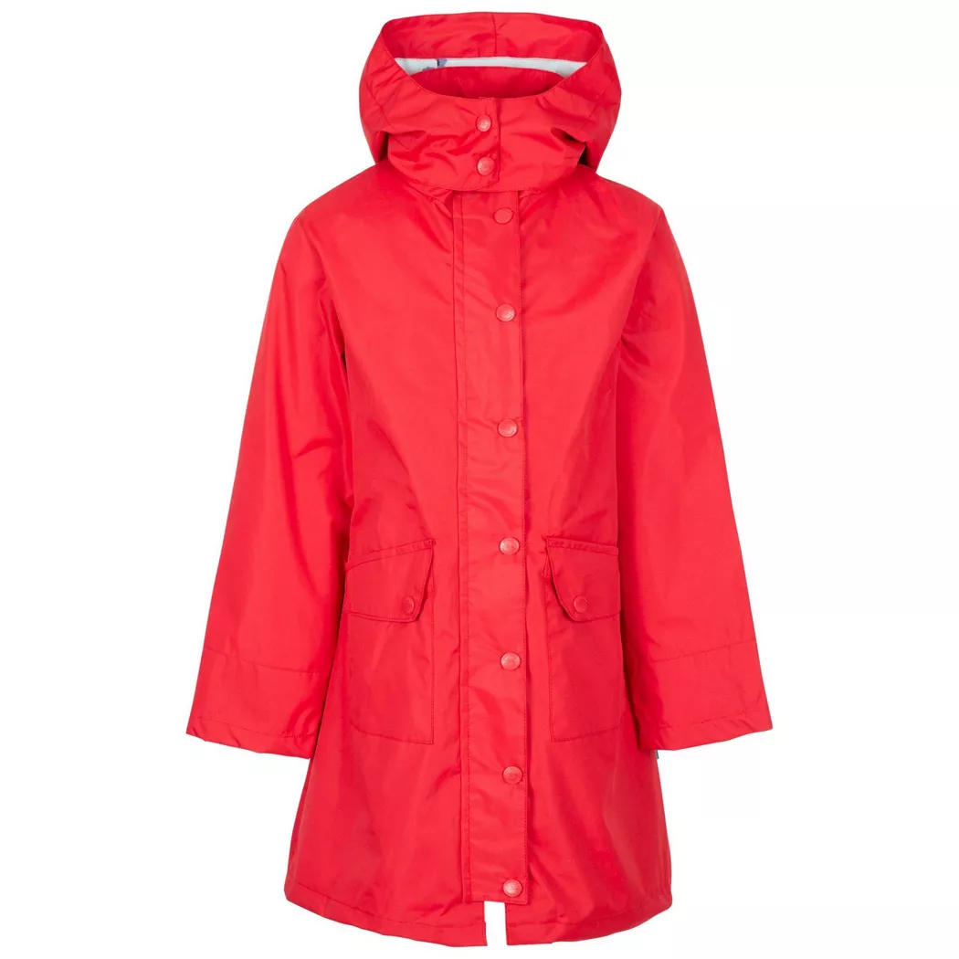 Trespass - Drizzling Jacke, wasserfest, 104, Rot Bunt