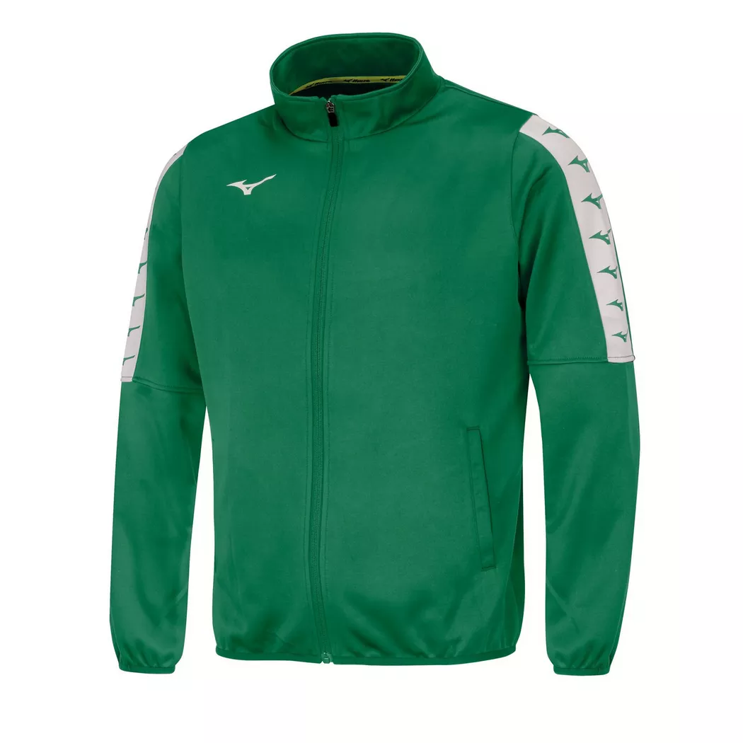 MIZUNO - kinderjacke nara track, 8A, Grün