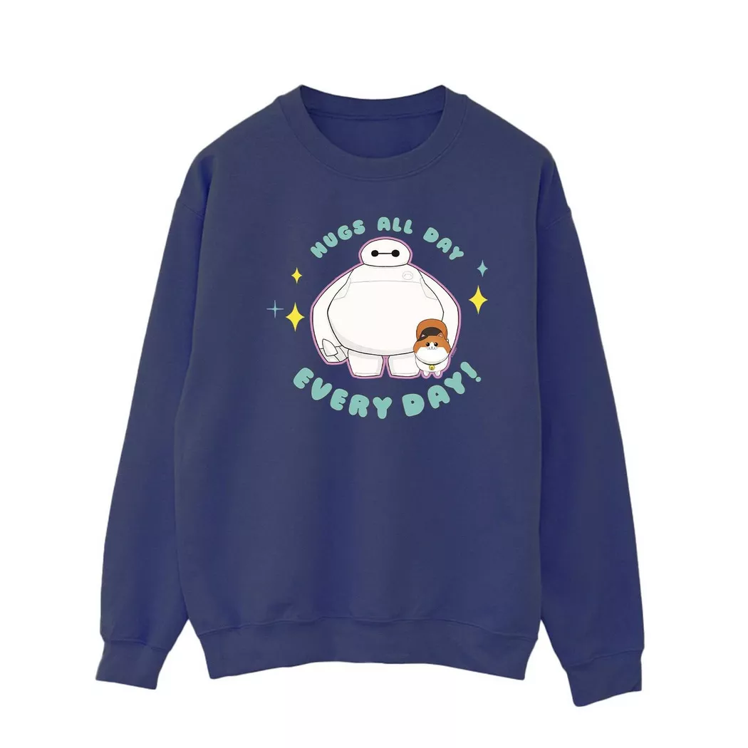 Disney - Big Hero 6 Everyday Sweatshirt, für Herren, Marine, Größe L
