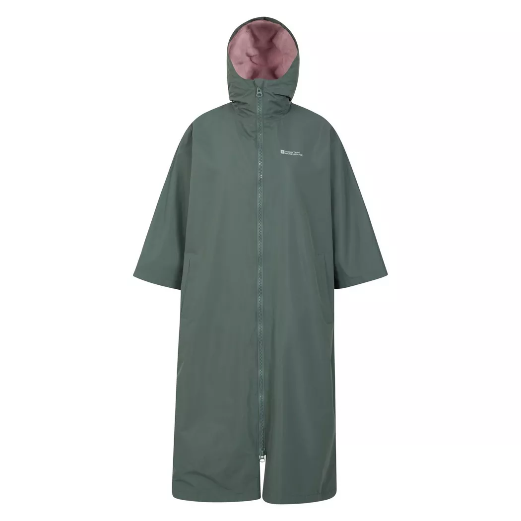 Mountain Warehouse - Coastline Morgenmantel Wasserbeständig, für Damen, Khaki, Größe L